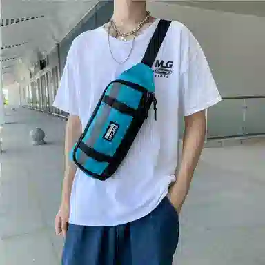 醇龙 运动多功能防水撞色轻便百搭 牛津布 腰包 男女同款情侣款 多色