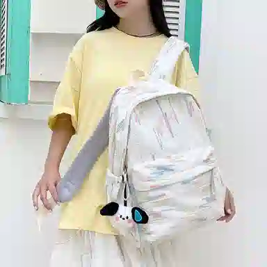 醇龙 男女通用 多色 牛津布 双肩包 拉链开合大容量休闲