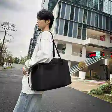 醇龙 时尚大容量短途出差高级轻便 覆膜牛津布 旅行包 男女同款情侣款 多色