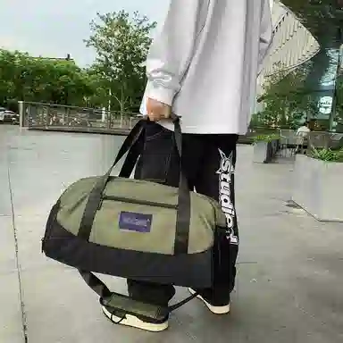 醇龙 大容量 干湿分离 尼龙 旅行包 男女同款情侣款 多色