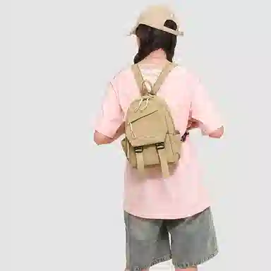 醇龙 百搭多功能休闲轻便简约 尼龙 双肩包 常规 男女同款情侣款 多色