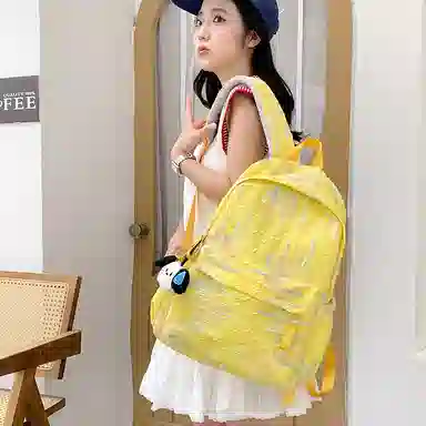 醇龙 男女通用 多色 牛津布 双肩包 拉链开合大容量休闲