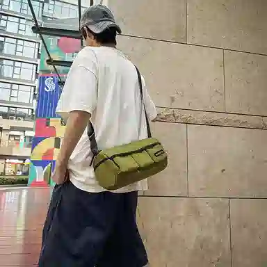 醇龙 休闲百搭出门 尼龙 斜挎单肩包 常规 男女同款情侣款 多色