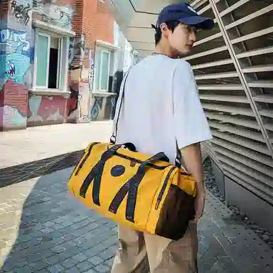 醇龙 干湿分离 多用 牛津布 单肩包 男女同款情侣款 多色