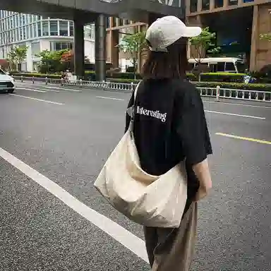 醇龙 日系大容量百搭时尚轻便通勤简约 单肩包 尼龙 男女通用 多色