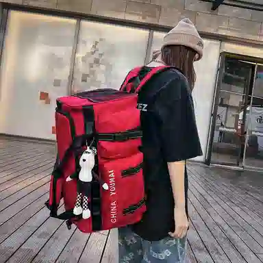 醇龙 多功能大容量干湿分离多功能 尼龙布 旅行包 男女同款情侣款 黑/青绿/军绿/红/黄/卡其/粉