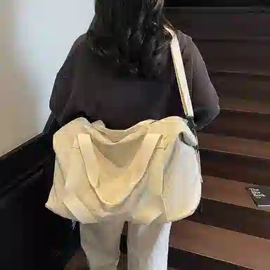 醇龙 时尚轻便大容量手提出差行李包短途旅游衣物收纳包 尼龙 旅行包 男女同款情侣款 多色