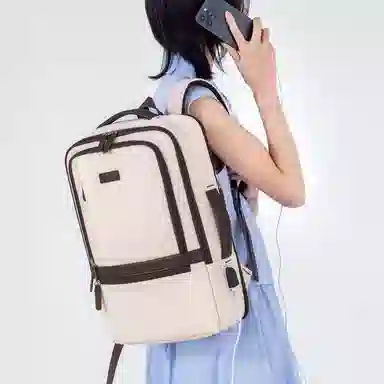 醇龙 旅行商务短途出差大容量 尼龙 双肩包 男女同款情侣款 多色