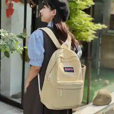 醇龙 简约韩版休闲百搭旅行 双肩包 尼龙 男女通用 多色