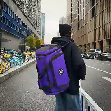 醇龙 多功能大容量干湿分离 牛津布 旅行包 男女同款情侣款 酒红色 青绿色/牛仔蓝色/黑色/灰色/黄色/紫色