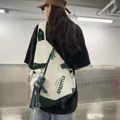 醇龙 尼龙 男女通用 多色 斜挎包 大容量拉链开合百搭休闲