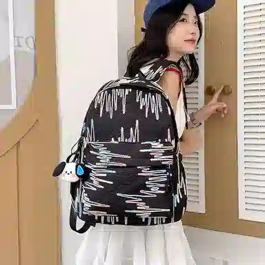 醇龙 男女通用 多色 牛津布 双肩包 拉链开合大容量休闲