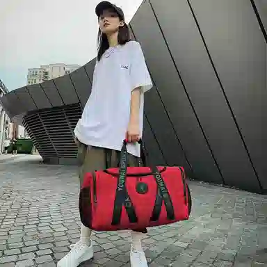 醇龙 干湿分离 多用 牛津布 单肩包 男女同款情侣款 多色