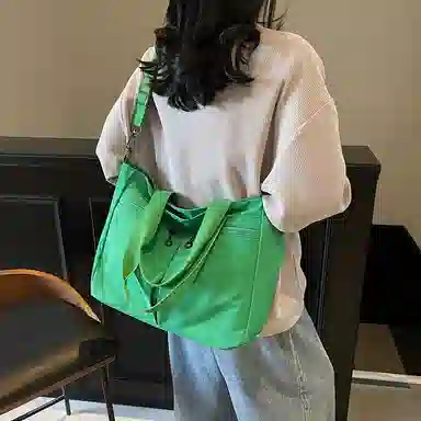 醇龙 大容量百搭通勤时尚潮流 尼龙 托特包单肩包 常规 男女同款情侣款 多色