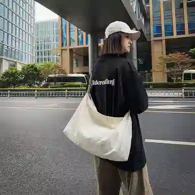 醇龙 日系大容量百搭时尚轻便通勤简约 单肩包 尼龙 男女通用 多色