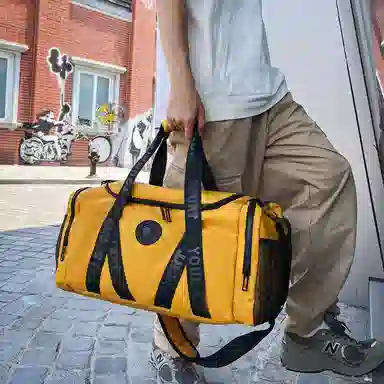 醇龙 干湿分离 多用 牛津布 单肩包 男女同款情侣款 多色