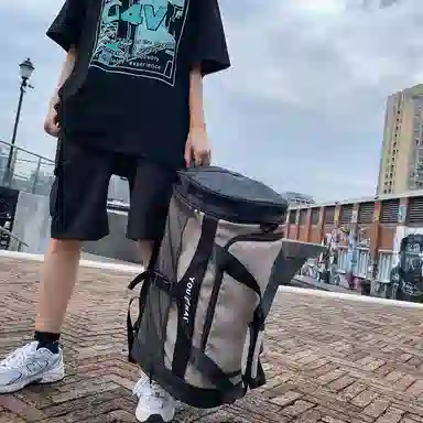 醇龙 多功能大容量干湿分离 尼龙 旅行包 常规 男女同款情侣款 黑色/红色/黄色/粉色/绿色/卡其色