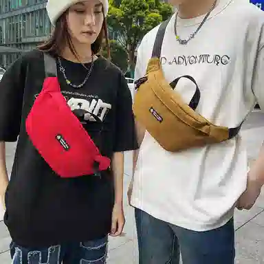 醇龙 时尚休闲轻便 尼龙 胸包 常规 男女同款情侣款 多色