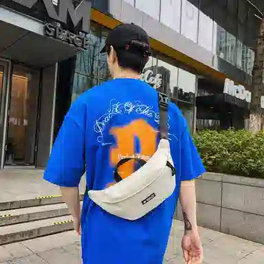 醇龙 时尚休闲轻便 尼龙 胸包 常规 男女同款情侣款 多色