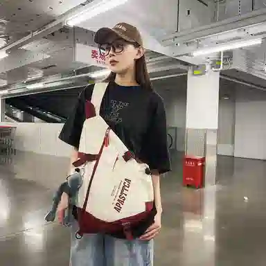 醇龙 尼龙 男女通用 多色 斜挎包 大容量拉链开合百搭休闲