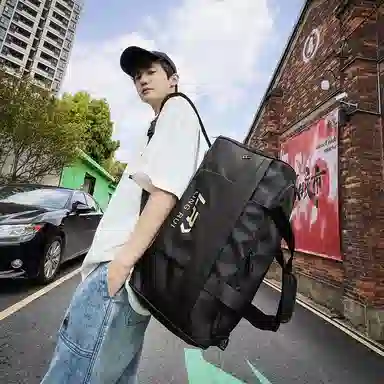 醇龙 大容量短途收纳便携 干湿分离 多功能 尼龙 旅行包 男女同款情侣款 多色