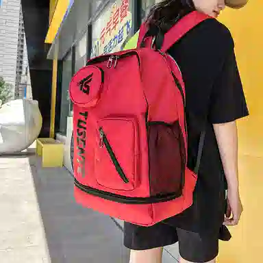 茵初 大容量旅行羽毛球拍袋 牛津布 双肩包 男女同款情侣款 多色