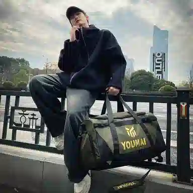 醇龙 多功能轻便时尚 防泼水面料 旅行包 男女同款情侣款 多色