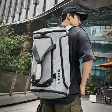 醇龙 简约休闲 多功能 大容量 干湿分离 牛津布 旅行包 男女同款情侣款 多色