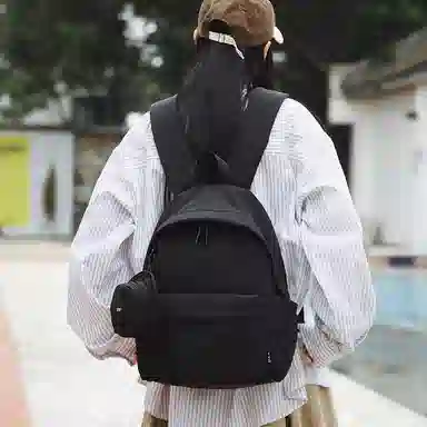 醇龙 拼色轻薄超轻大容量学生书包外出旅行多功能背包 尼龙 双肩包 男女同款情侣款 多色