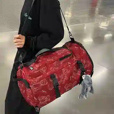 醇龙 手提包多用单肩斜挎包轻便短途旅行包尼龙大容量双肩包 男女通用 多色