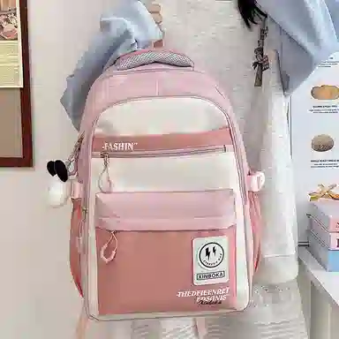 醇龙 男女通用 多色 尼龙 双肩包 大容量拉链开合休闲百搭