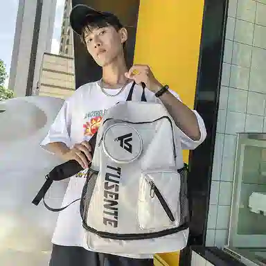 茵初 大容量旅行羽毛球拍袋 牛津布 双肩包 男女同款情侣款 多色