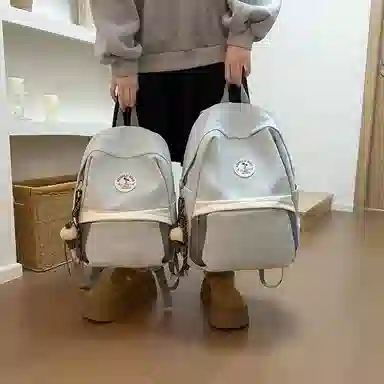 醇龙 简约百搭 尼龙 双肩包 女款 多色