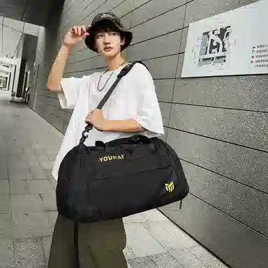 醇龙 干湿分离带独立鞋仓 尼龙 旅行包  男女同款情侣款 多色