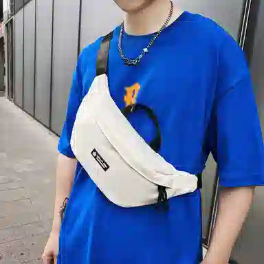 醇龙 时尚休闲轻便 尼龙 胸包 常规 男女同款情侣款 多色