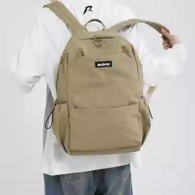 醇龙 简约大容量防水潮牌简约电脑 双肩包 牛津布 男女同款情侣款 多色