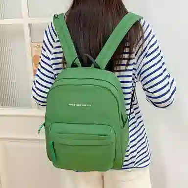 醇龙 简约通勤旅行轻便 尼龙布 双肩包 大号 女款 多色