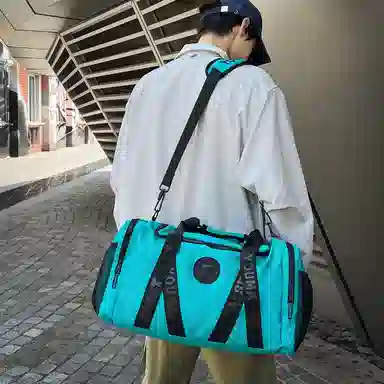 醇龙 干湿分离 多用 牛津布 单肩包 男女同款情侣款 多色