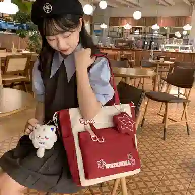 醇龙 学生补习上课大容量 单肩包斜挎包 尼龙 男女通用 多色