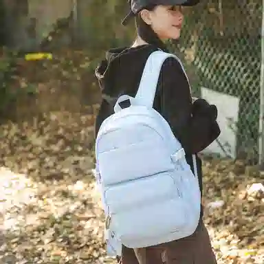 醇龙 时尚简约旅行收纳初高中大学生休闲书包 尼龙 双肩包 常规 男女同款情侣款 多色