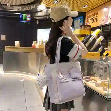 醇龙 学生补习上课大容量 单肩包斜挎包 尼龙 男女通用 多色