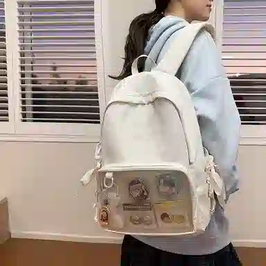 醇龙 二次元卡通 尼龙 双肩包 女款 多色