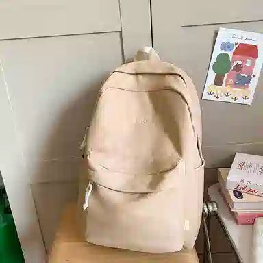 醇龙 原宿潮流简约小众书包日常轻便通勤 尼龙 双肩包 常规 女款 多色