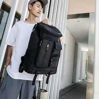 醇龙 大容量运动训练健身多口袋 牛津布 双肩包 常规 多色