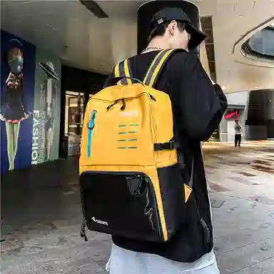 醇龙  男女通用多色牛津布大容量防水时尚潮流双肩包运动旅行背包