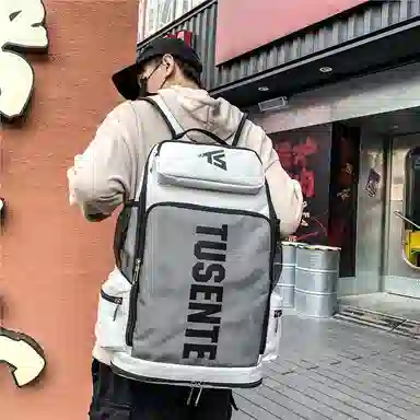 醇龙  大容量潮休闲运动旅行学生 双肩包 牛津布 男女通用 多色