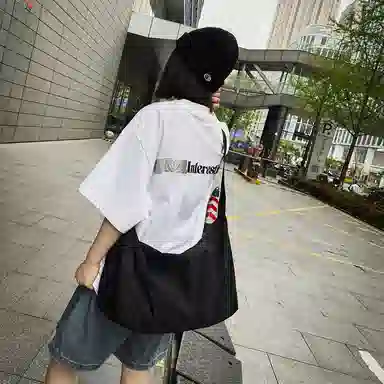 醇龙 日系大容量百搭时尚轻便通勤简约 单肩包 尼龙 男女通用 多色
