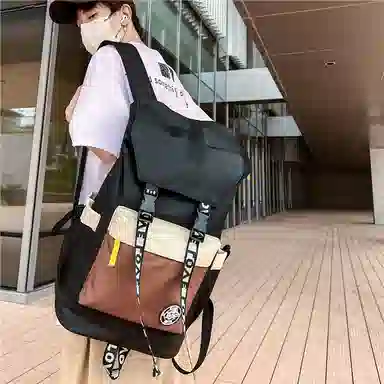 醇龙 时尚潮酷大容量旅行百搭 牛津布 双肩包 常规 男女同款情侣款 多色