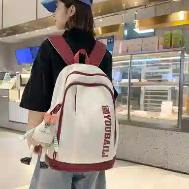 醇龙  尼龙春游小背包外出旅游学生补课双肩包 男女通用 多色