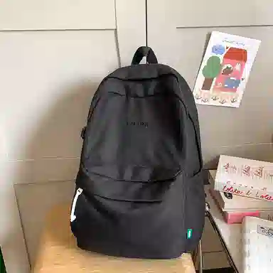 醇龙 原宿潮流简约小众书包日常轻便通勤 尼龙 双肩包 常规 女款 多色